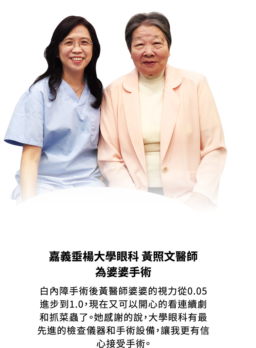 嘉義垂楊大學眼科 黃照文院長
