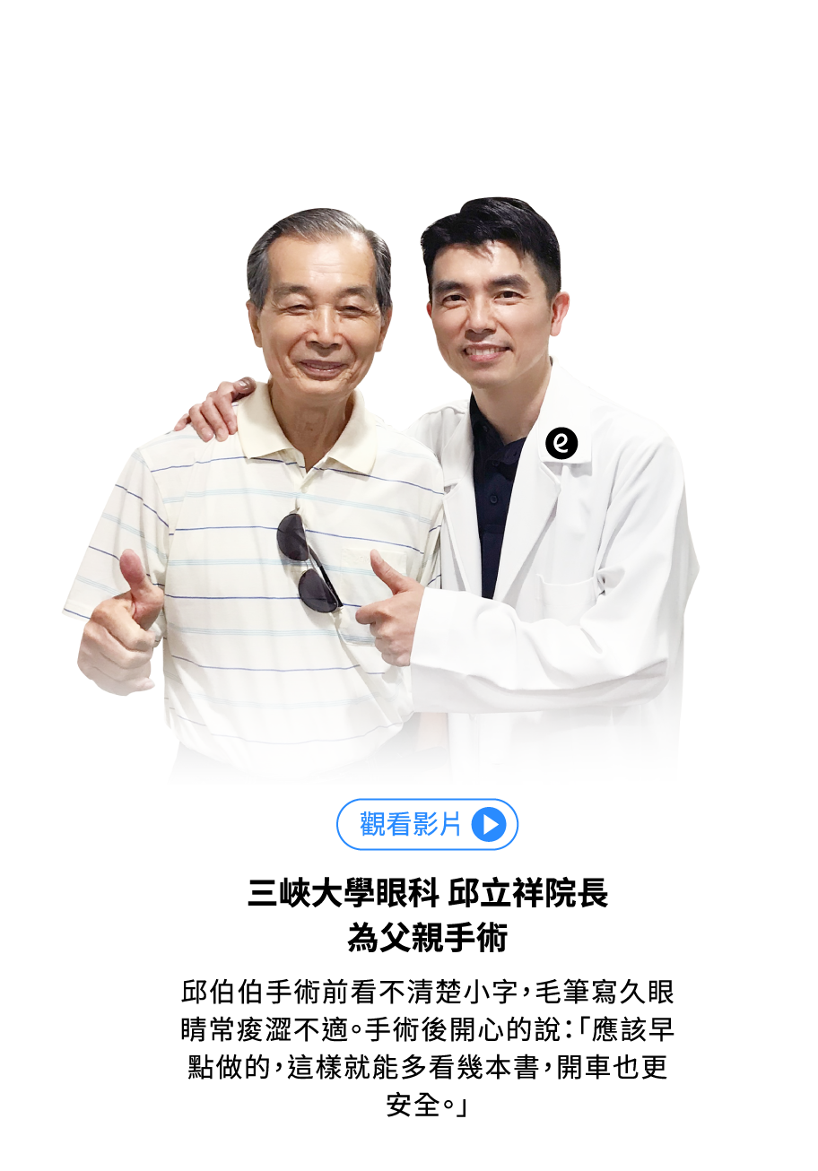 三峽大學眼科 邱立祥院長