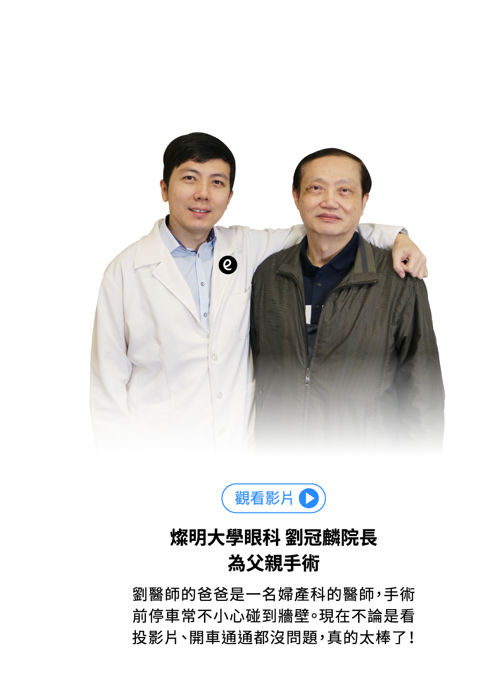 燦明大學眼科 劉冠麟院長